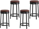 GarveeMore Barhocker Drehhocker Kunstleder 360° Drehbar Bild 2