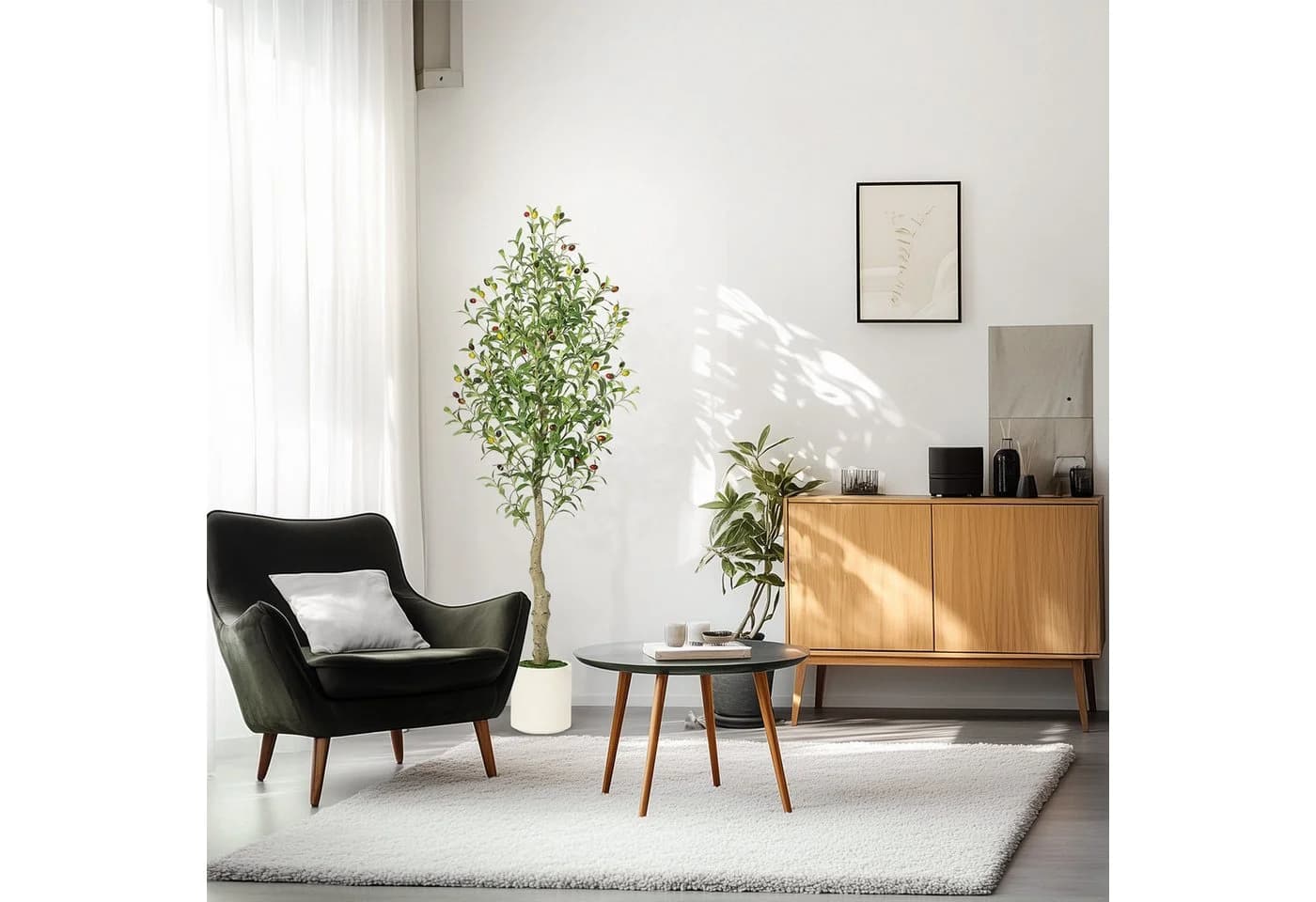 Künstlicher Olivenbaum 150 cm GarveeMore