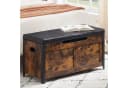 GarveeMore Sitzbank mit Stauraum in Braun Bild 4