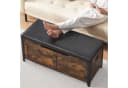 GarveeMore Sitzbank mit Stauraum in Braun Bild 5