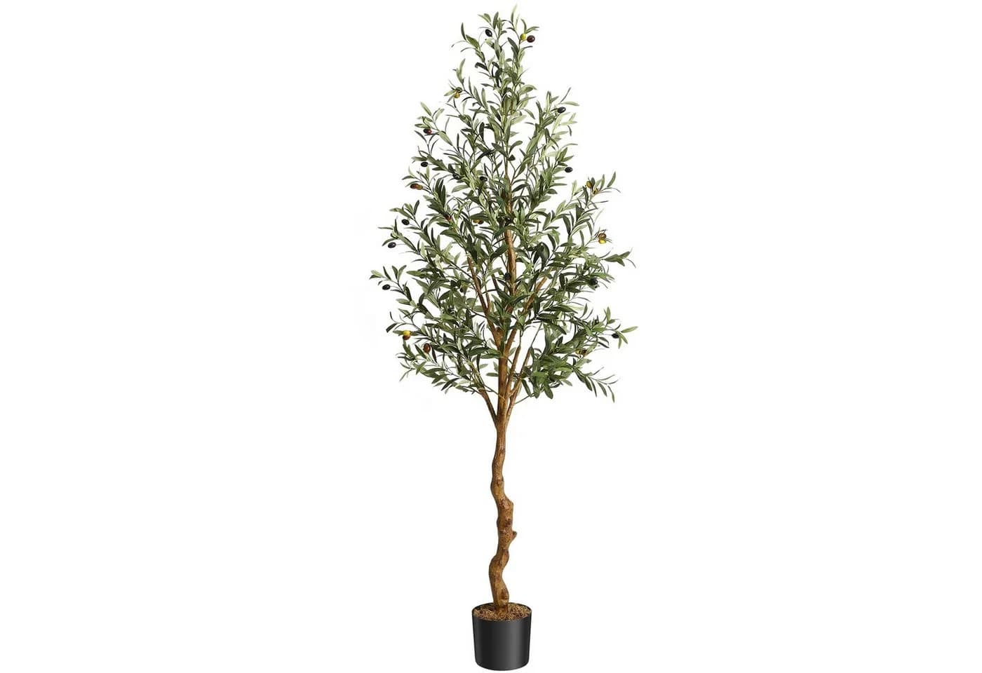 Kunstbaum Olivenbaum Künstlich, Künstliche Pflanzen Groß Olivenbaumpflanze, GarveeMore - Bild 2