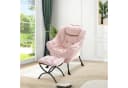 GarveeMore Ohrensessel Relaxsessel mit Hocker Polstersessel Faulsesse Bild 1