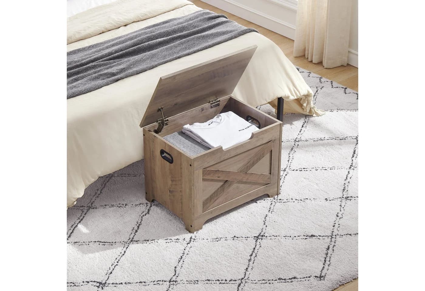 GarveeMore Sitzbank mit Stauraum 40x60x46cm - Bild 5