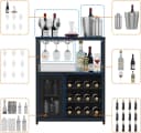 GarveeMore Weinschrank Weinregal Weinständer Barschrank mit Glashalter Bild 5