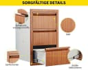 GarveeMore Unterschrank Edelstahl 3 Schubladen Bild 4