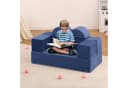 GarveeMore Kindersofa 6-teilig Modulare Spielcouch Blau Bild 1