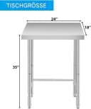 GarveeMore Arbeitstisch 180 kg Hochleistungs-Utility Bild 1