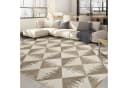 GarveeMore Moderner Teppich Beige Geometrisch Waschbar Antirutsch Bild 5