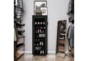 SONGMICS Stoffschrank Schuhschwarz Schwarz mit Ablagen Bild 1
