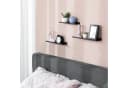 SONGMICS Wandregal 3er Set Schwarz Industrie-Design Bild 1