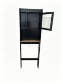 GarveeMore Badregal Toilette Aufbewahrungsschrank Weiß mit verstellbaren Regalen Bild 2