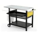 GarveeMore Outdoor Grill Cart mit drei Regal Pizza Ofen Tisch Bild 2