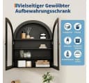 GarveeMore Hängeschrank mit Acryltüren und verstellbaren Regalen Bild 3