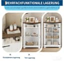 GarveeMore Badkommode Badezimmer Ecke Aufbewahrungsschrank Retro Bild 5