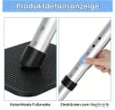 GarveeMore WC-Aufstehhilfe Weiß Verstellbar Aluminium Bild 4