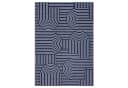 GarveeMore Teppich Rhythmus und Prosodie Rechteckig Grau Blau Bild 1