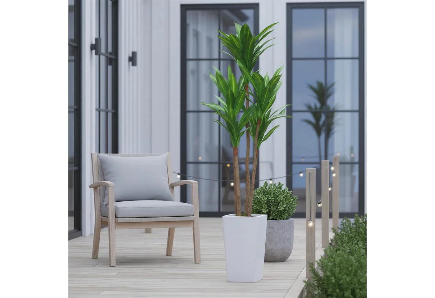 Kunstbaum GarveeMore 147cm - Tropische Eleganz - Bild 3
