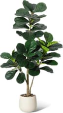 Künstlicher Geigenblatt-Feigenbaum Kunstpflanze GarveeMore 120 cm Bild 2