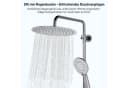 GarveeMore Brausegarnitur Duschsystem mit Thermostat 38°C Bild 4