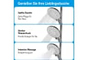 GarveeMore Brausegarnitur Duschsystem mit Thermostat 38°C Bild 5