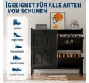 GarveeMore Schuhschrank Schuhkipper Schuhkommode mit 4 Klappen Bild 5