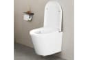GarveeMore WC-Sitz Toilettendeckel mit Absenkautomatik D-Form Weiss Bild 1