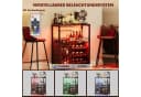 GarveeMore Weinschrank mit Glashalter 69x35x92cm Bild 4