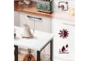 GarveeMore Esstisch Bartisch mit 2 Hockern Weiß Bild 3