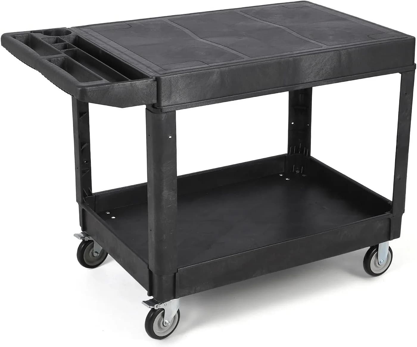 GarveeMore Servierwagen 250kg Tragkraft 360° Rollen Polypropylen - Bild 2