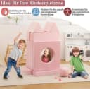 GarveeMore Kindersofa 12-teiliges modulares Spielsofa rosa Bild 3