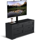 GarveeMore TV-Schrank mit höhenverstellbarer Halterung 4 Schubladen Bild 2