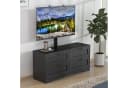 GarveeMore TV-Schrank mit höhenverstellbarer Halterung 4 Schubladen Bild 4