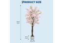 GarveeMore Künstlicher Kirschblütenbaum Sakura Rosa Deko Bild 1