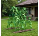 GarveeMore Spalier A-förmiges Gurke Rankhilfe 120x120 cm Metall Bild 5