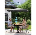 GarveeMore Sonnenschirm Grau Bild 5