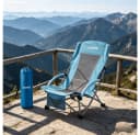 GarveeMore Klappstuhl Hoher Strandstuhl Klappbar Tragbar Bild 5