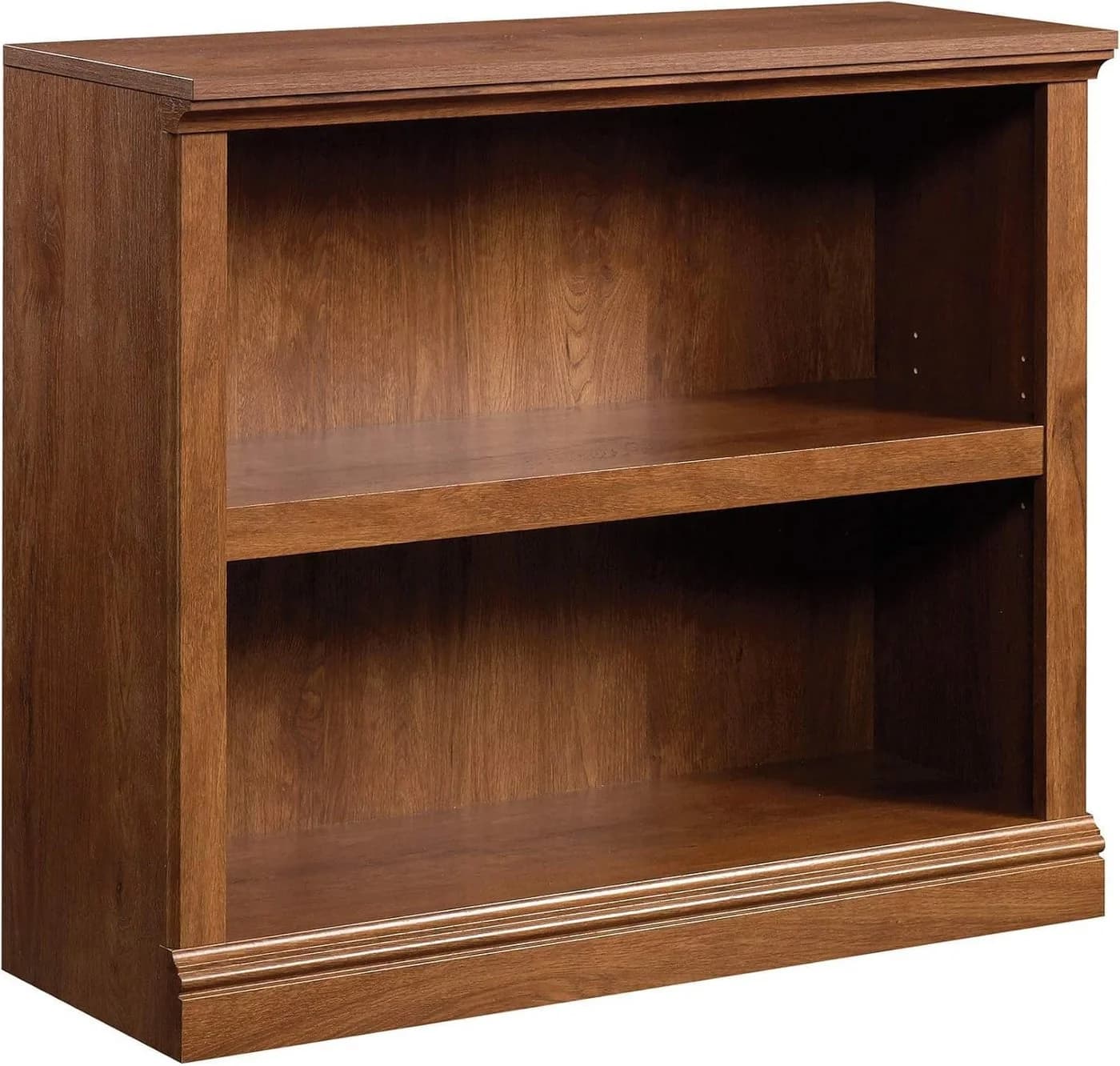 GarveeMore Bücherregal 2-stöckig Braun Verstellbarer Boden - Bild 3