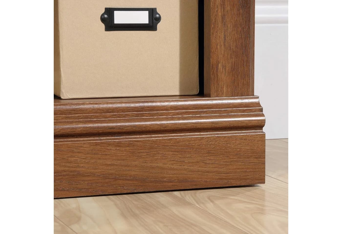 GarveeMore Bücherregal 2-stöckig Braun Verstellbarer Boden - Bild 4