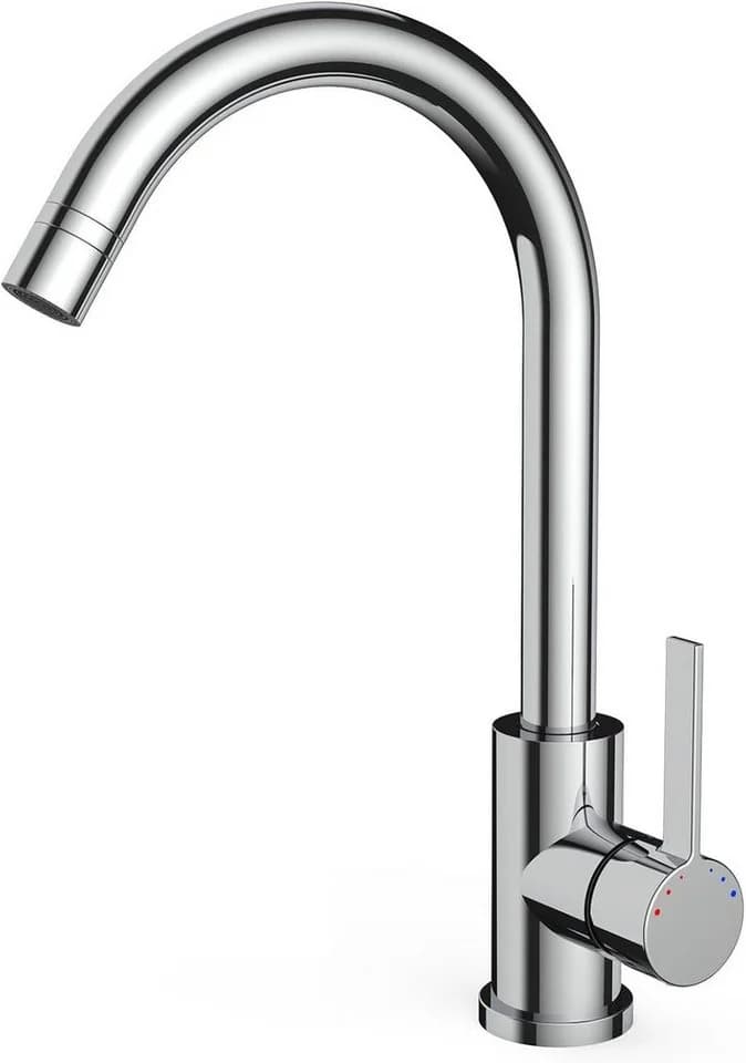 GarveeMore Niederdruck Küchenarmatur 360° Drehbar 2 Strahlarten - Bild 2