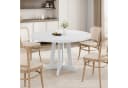 GarveeMore Runder Esstisch 119 cm Holz Sockel Bild 5