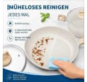 GarveeMore Topf-Set 14-tlg. Aluminium Keramik-Antihaft Weiß Bild 3