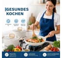 GarveeMore Topf-Set 14-tlg. Aluminium Keramik-Antihaft Weiß Bild 5
