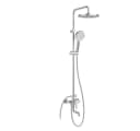 GarveeMore Duschsystem mit Regenduschkopf & Handbrause Edelstahl Bild 2
