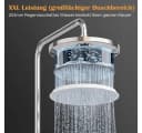 GarveeMore Duschsystem mit Regenduschkopf & Handbrause Edelstahl Bild 4