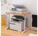 GarveeMore Schreibtisch 2-Tier Holz Desktop Drucker Stand Bild 1