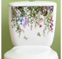 GarveeMore Wandsticker Grüne Pflanzenblätter Blumen Selbstklebend Bild 1