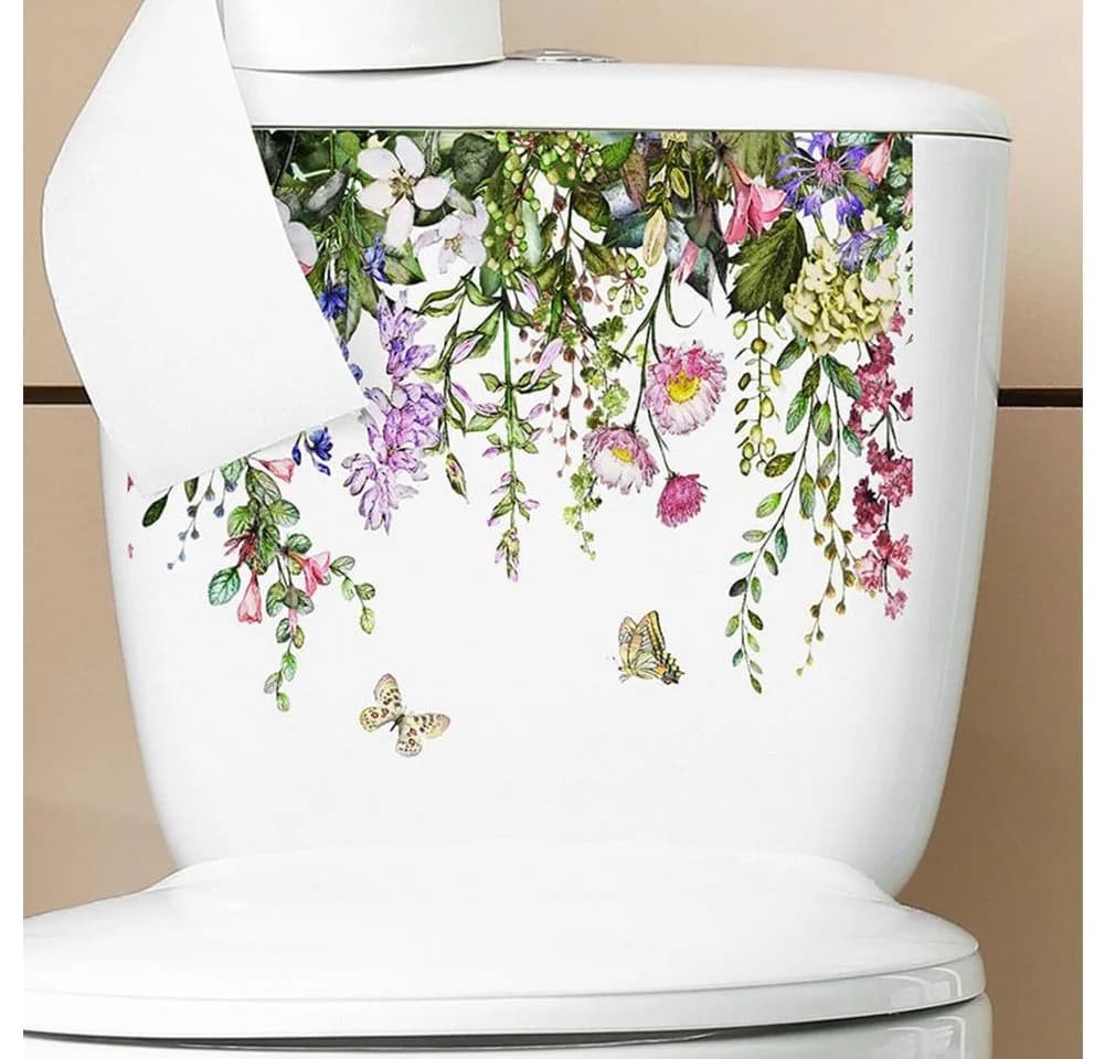GarveeMore Wandsticker Grüne Pflanzenblätter Blumen Selbstklebend - Bild 3