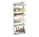 GarveeMore Küchenorganizer-Set 6-Layer Carbon Stahl Tür hängenden Korb Lagerung Regal Wandhalterung Bild 2