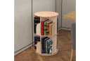 GarveeMore Bücherregal 360 Grad Drehbar Massivholz Bild 1