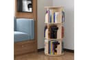 GarveeMore Bücherregal 360 Grad drehend Massivholz Bild 5
